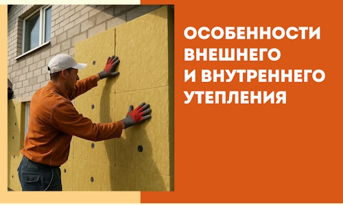 Какие особенности внешнего и внутреннего утепления в Когалыме