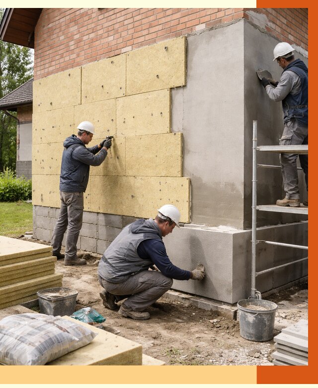 Утепление частного дома в Когалыме под ключ от 7754 руб/м2 — недорого | ТепломастерКгл