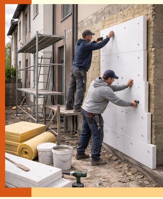 Утепление таунхауса с гарантией комфорта в Когалыме