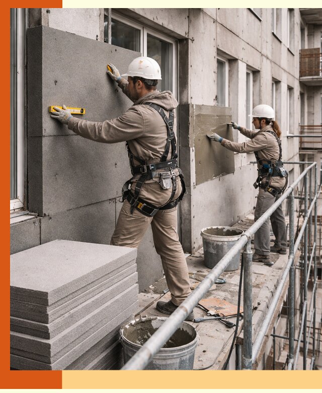 Утепление квартиры снаружи под ключ в Когалыме