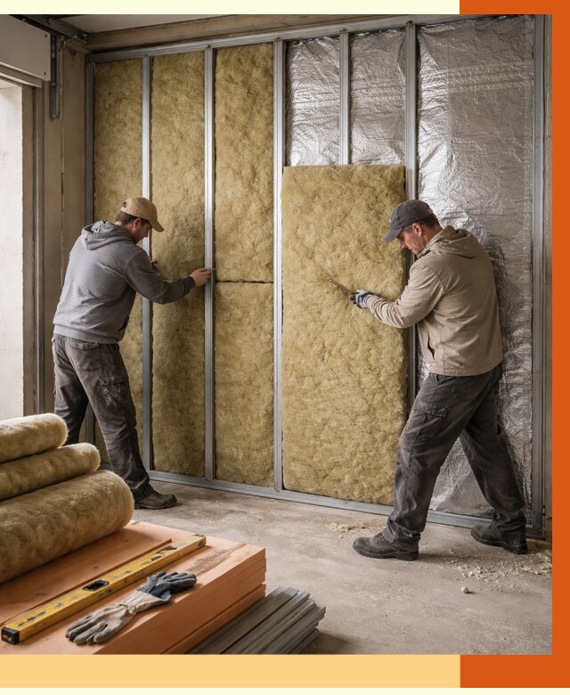 Утепление гаража изнутри в Когалыме от 7754 руб/м2 — работы и цена | ТепломастерКгл