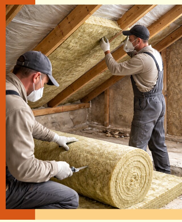 Утепление чердака минватой быстро и качественно в Когалыме