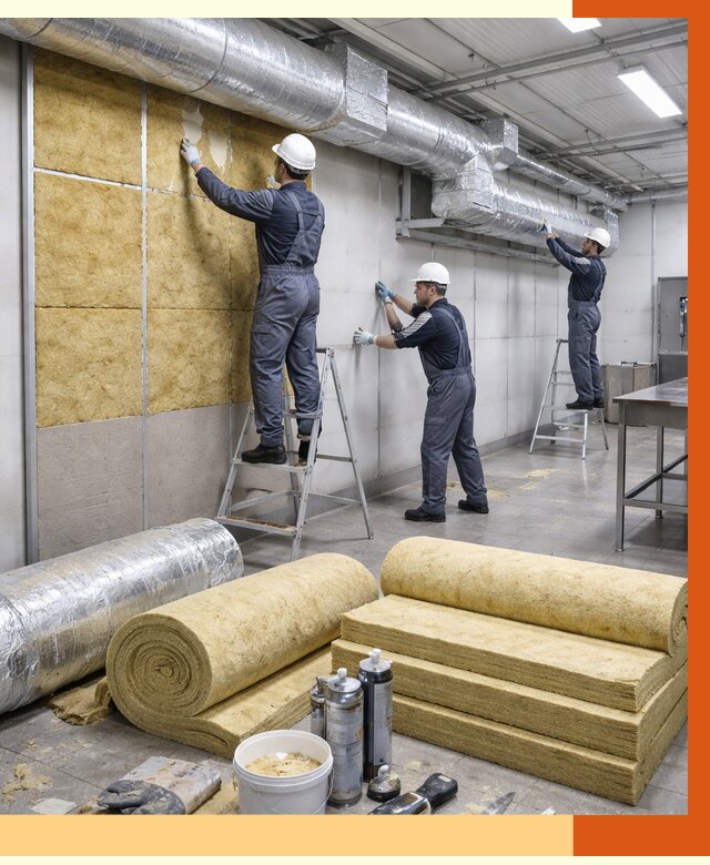 Утепление пищевого цеха в Когалыме от 12923 руб./м² — комплексно под ключ | ТепломастерКгл