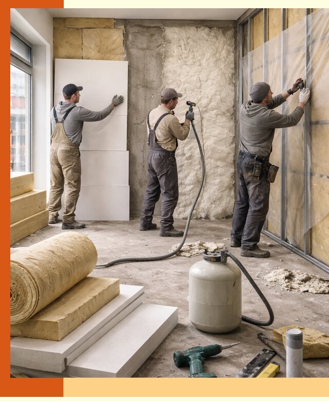 Утепление магазина в Когалыме: комплексные решения по теплоизоляции