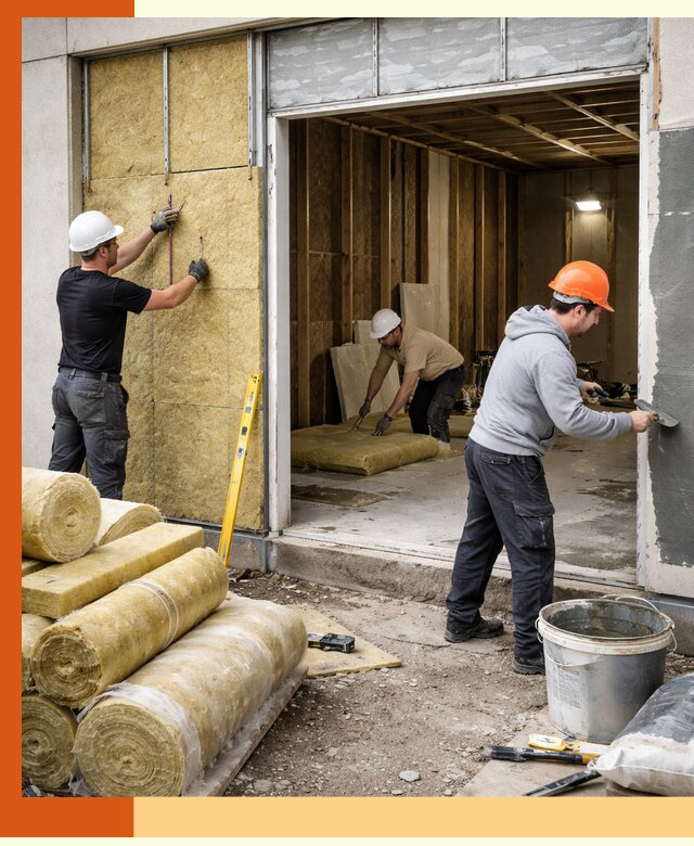 Утепление торгового павильона в Когалыме — качественно и энергоэффективно