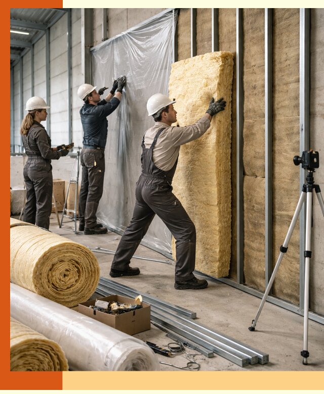 Утепление складского терминала в Когалыме профессионально и надёжно