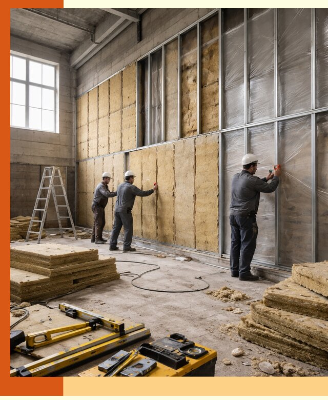 Утепление спортивного зала в Когалыме качественно и недорого