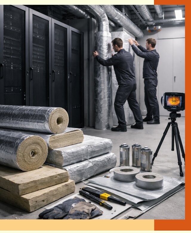 Утепление серверной в Когалыме от 8787 руб./м² — комплексно под ключ | ТепломастерКгл