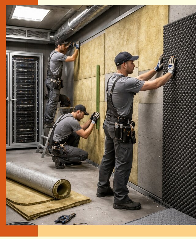 Утепление серверной комнаты профессионально в Когалыме