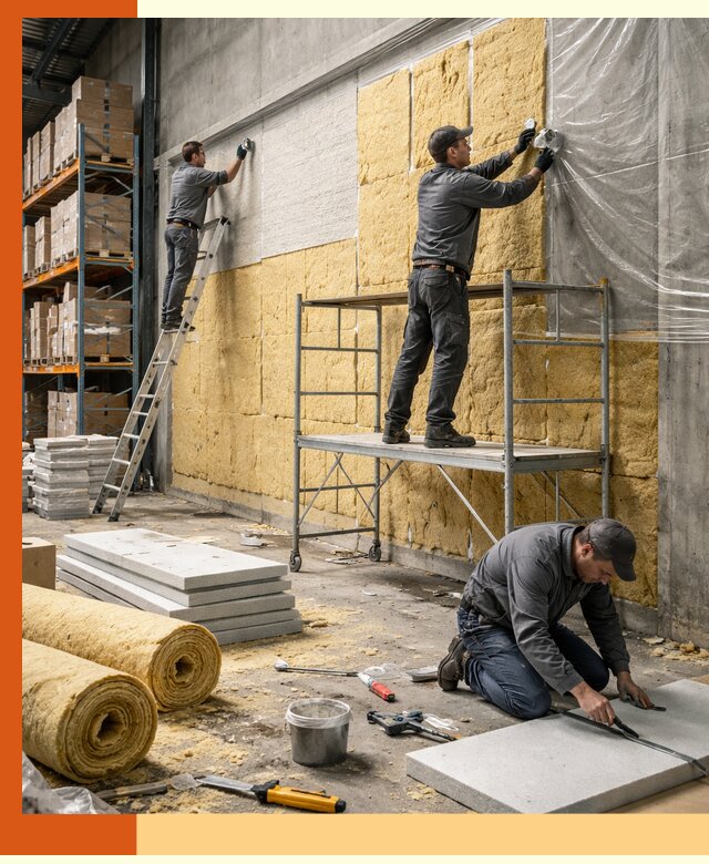 Утепление холодного склада под ключ в Когалыме