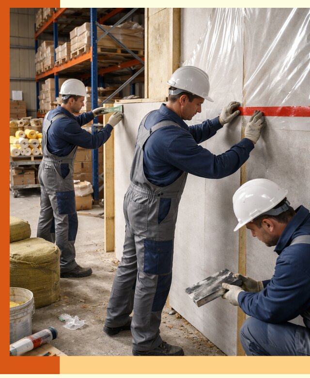 Утепление теплого склада под ключ в Когалыме