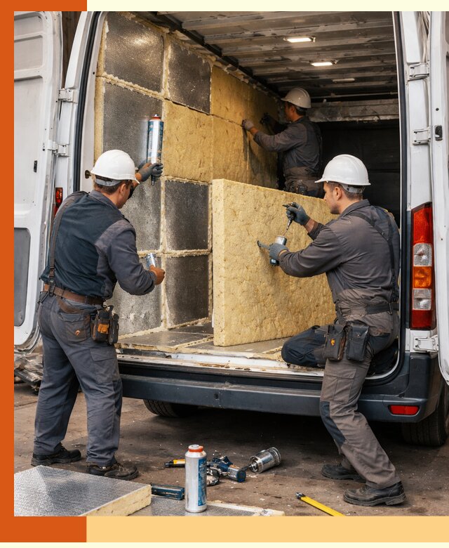 Утепление фургона-рефрижератора в Когалыме для сохранения температуры