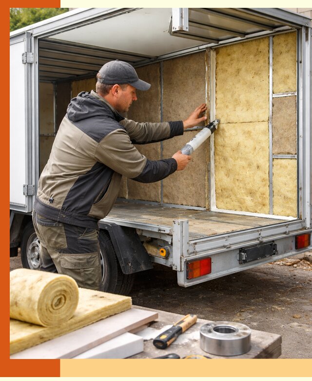 Профессиональное утепление прицепа в Когалыме для любых условий