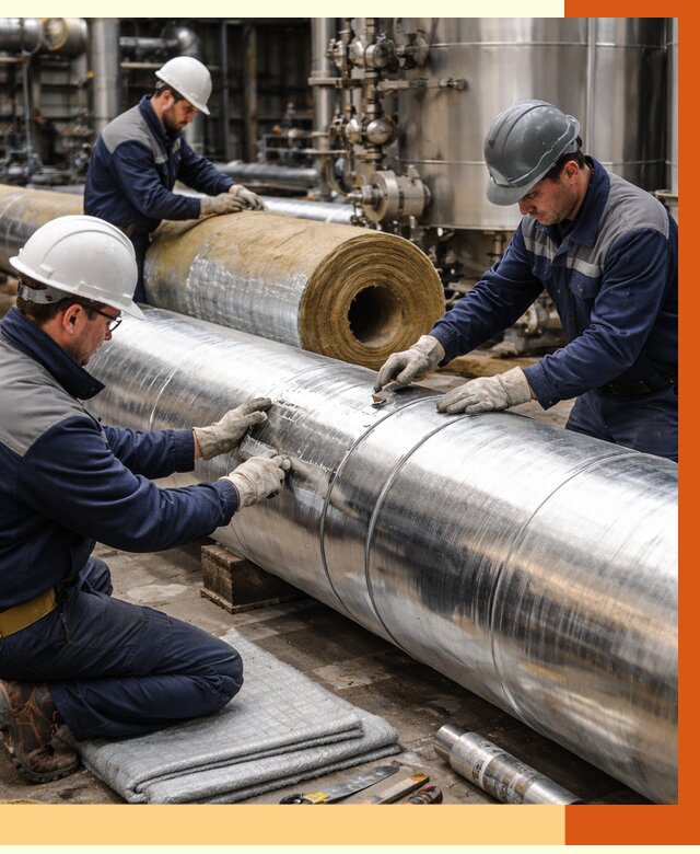 Утепление технологического оборудования в Когалыме от 4342 руб. за м2 | ТепломастерКгл