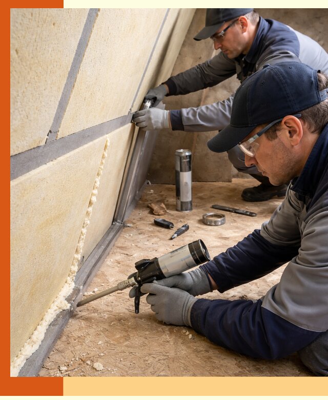 Герметизация стыков ППУ в Когалыме — надежное уплотнение швов