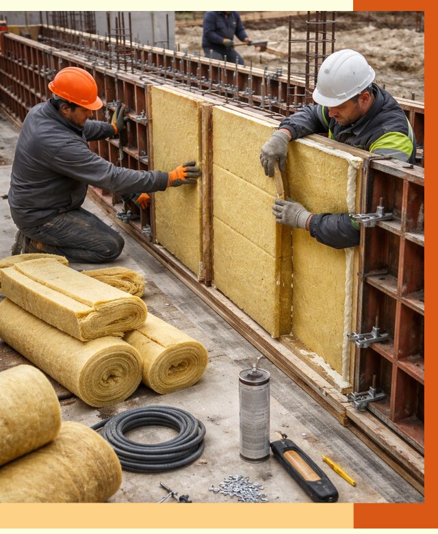 Теплоизоляция опалубки в Когалыме от 7443 руб. за м2 — услуги и монтаж | ТепломастерКгл