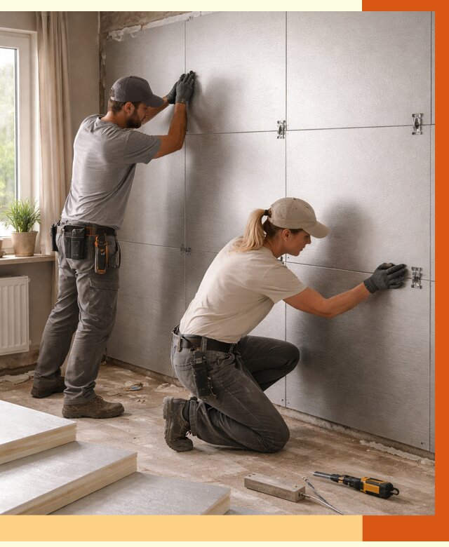 Утепление PIR панелями в Когалыме от 4342 руб. под ключ | ТепломастерКгл