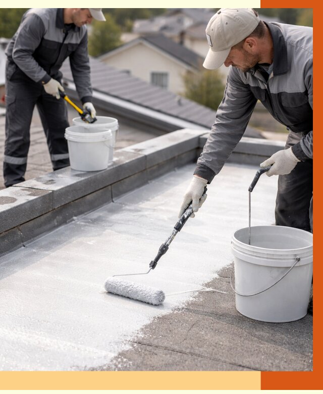 Утепление кровли жидкой теплоизоляцией в Когалыме от 2223 руб./м2 | ТепломастерКгл