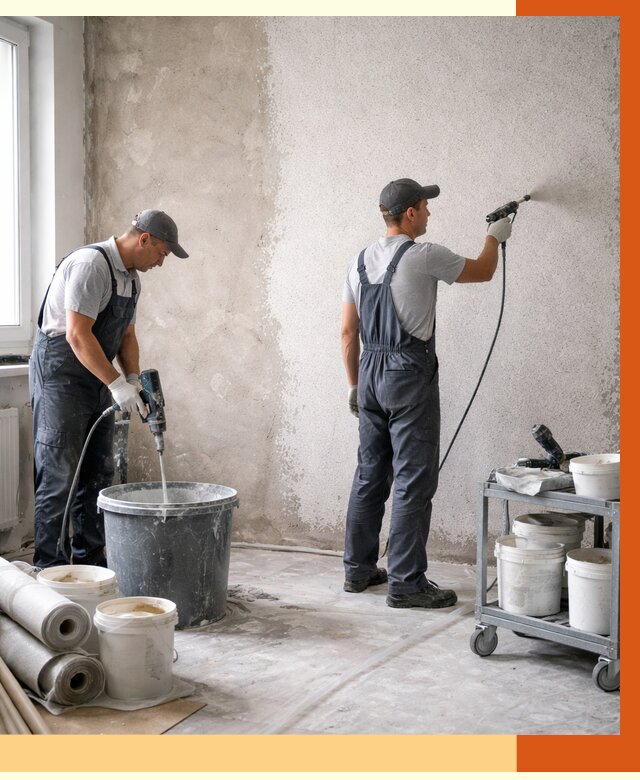 Утепление стен жидкой теплоизоляцией в Когалыме от 4342 руб/м² | ТепломастерКгл