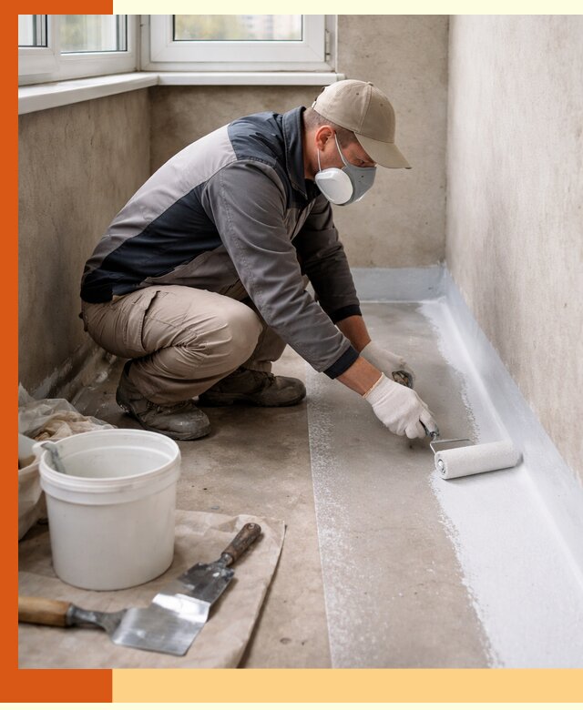 Утепление балкона жидкой теплоизоляцией в Когалыме