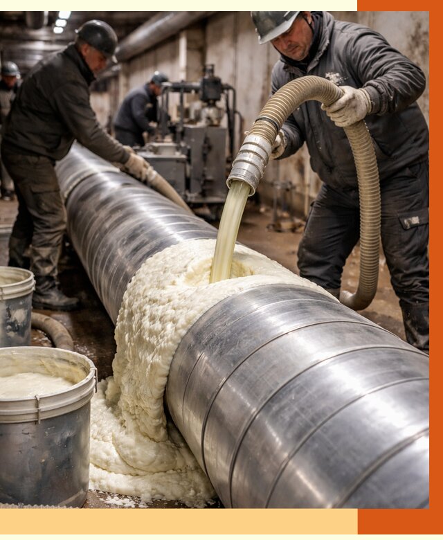 Утепление теплотрассы жидкой теплоизоляцией в Когалыме от 4342 руб. | ТепломастерКгл