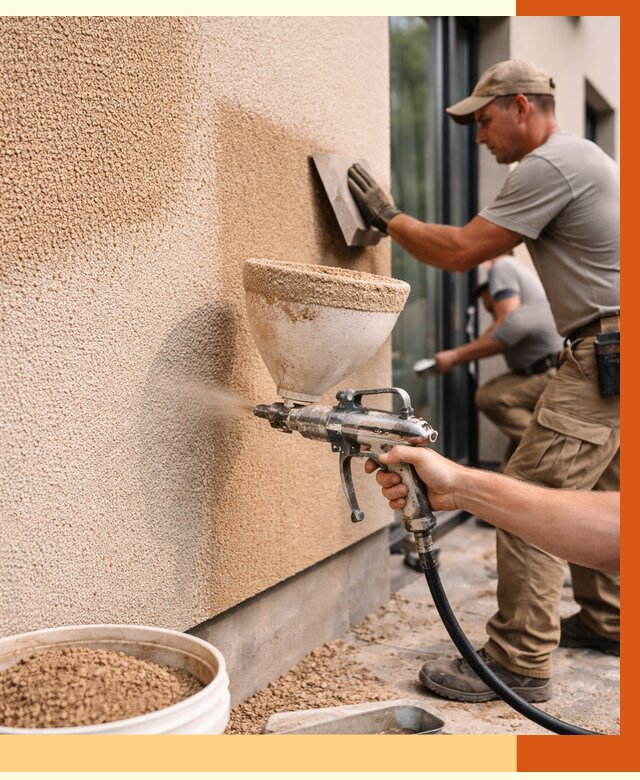 Утепление фасада жидкой пробкой в Когалыме от 4962 руб./м² под ключ | ТепломастерКгл