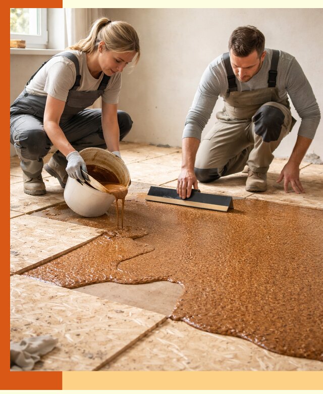 Утепление пола жидкой пробкой в Когалыме для квартир и домов