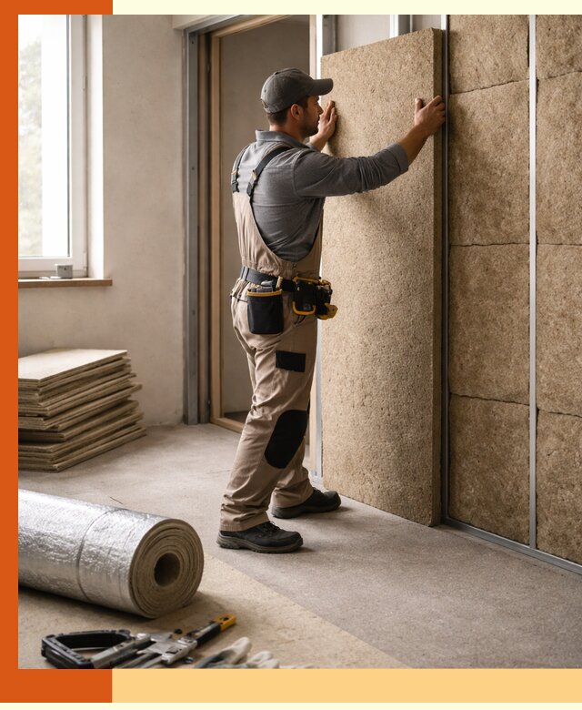 Шумоизоляция дома в Когалыме — комплексная защита от шума