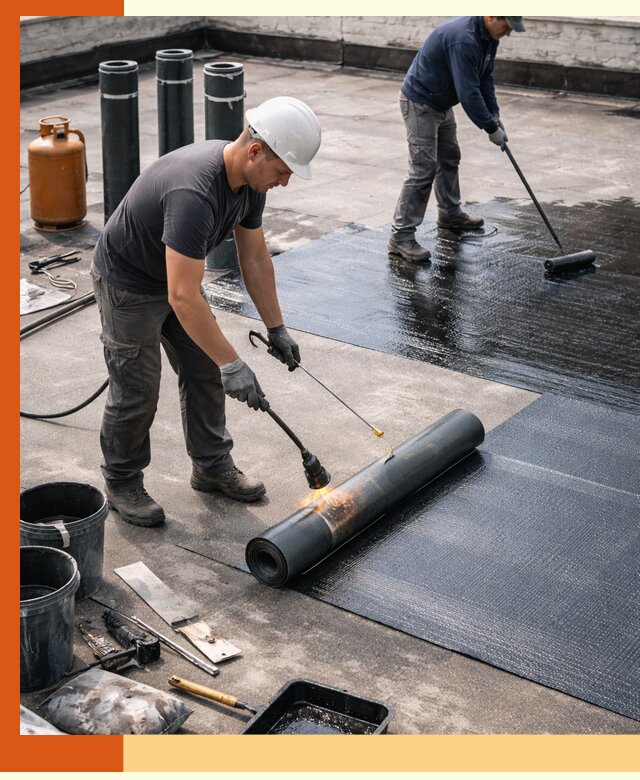 Гидроизоляция кровли в Когалыме — надежная защита от протечек