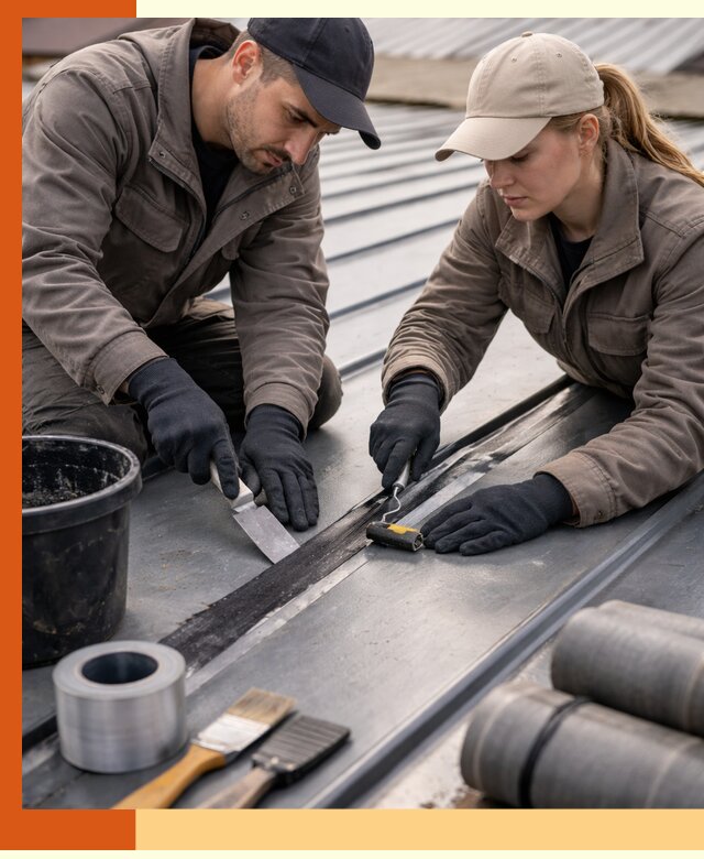 Гидроизоляция фальцевой кровли в Когалыме качественно и надежно