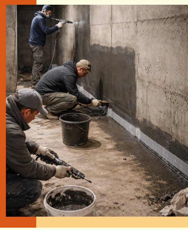 Гидроизоляция подвала в Когалыме — комплексная защита от влаги