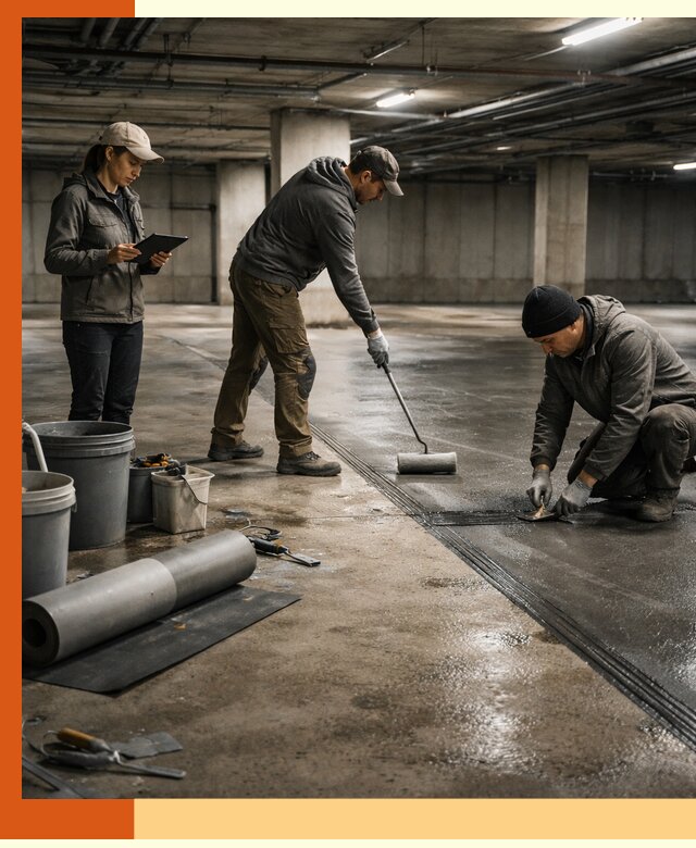 Гидроизоляция паркинга в Когалыме: качественная защита зданий