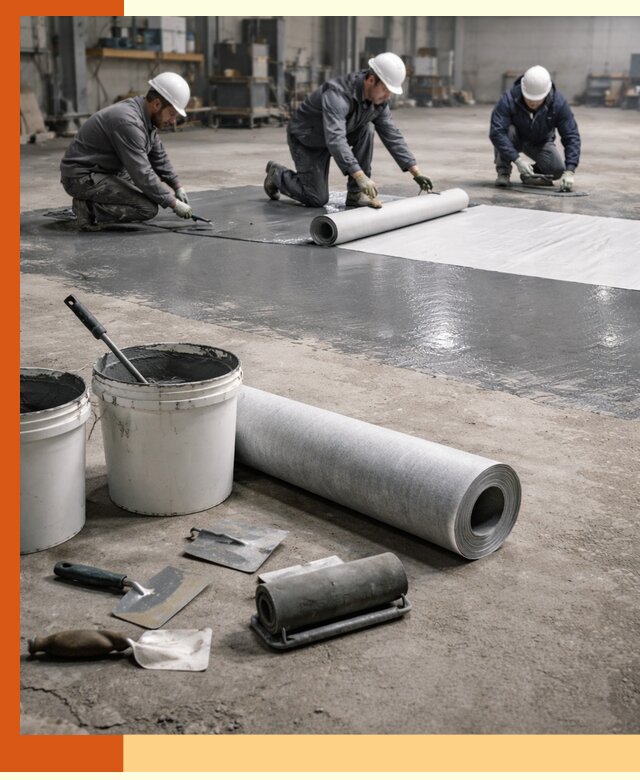 Гидроизоляция промышленного пола в Когалыме — защита и долговечность