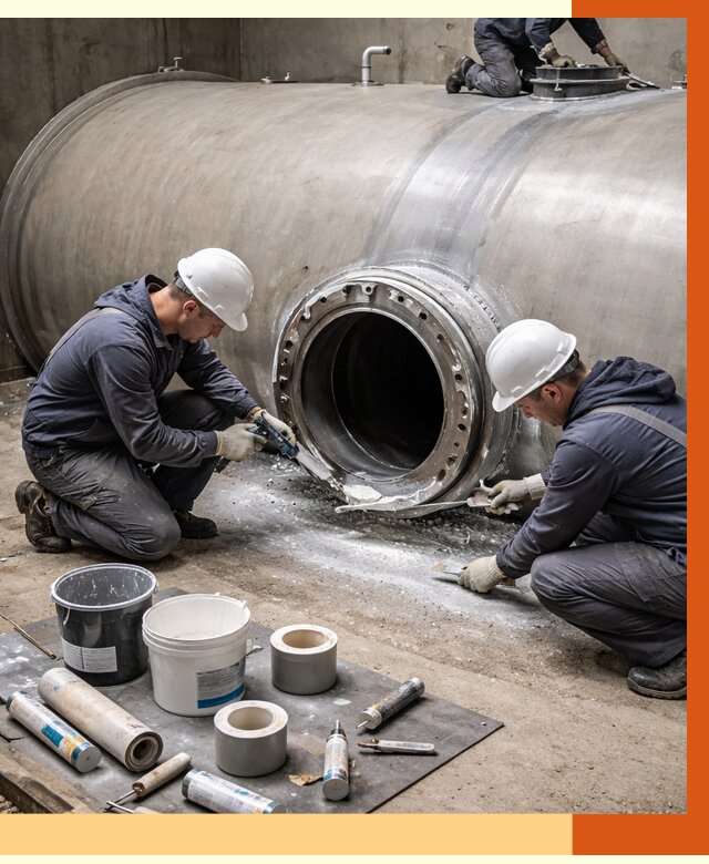 Гидроизоляция резервуара с топливом в Когалыме от 77535 руб. под ключ | ТепломастерКгл