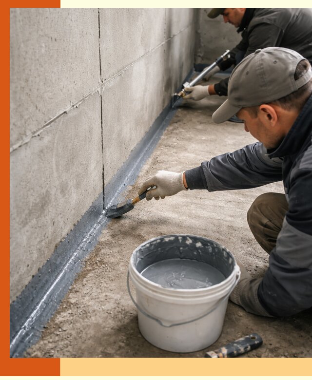 Гидроизоляция швов зданий и конструкций в Когалыме