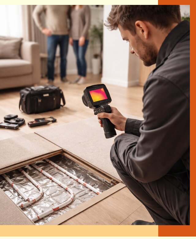 Тепловизионное обследование теплого пола в Когалыме от 4652 руб. — ТепломастерКгл