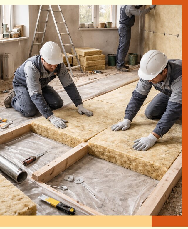 Восстановление теплоизоляции в Когалыме от 8787 руб. — ремонт утепления под ключ | ТепломастерКгл