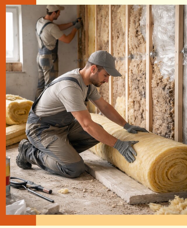 Восстановление теплоизоляции зданий и конструкций в Когалыме