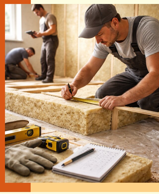 Расчет толщины утеплителя для зданий и помещений в Когалыме