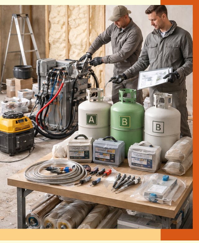 Продажа компонентов ППУ с консультацией в Когалыме от 4342 руб. | ТепломастерКгл